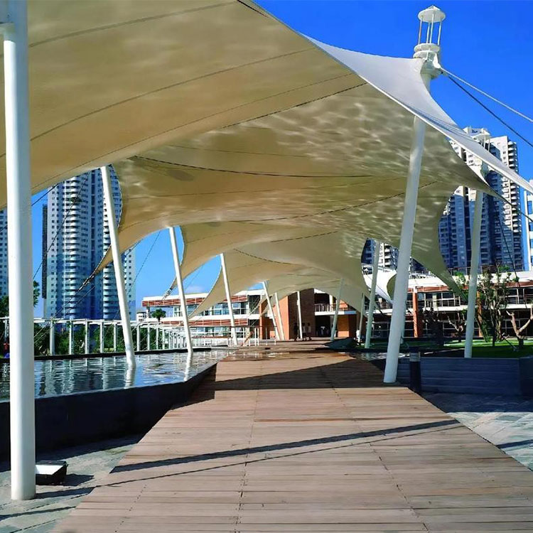 夹江县膜结构景观棚